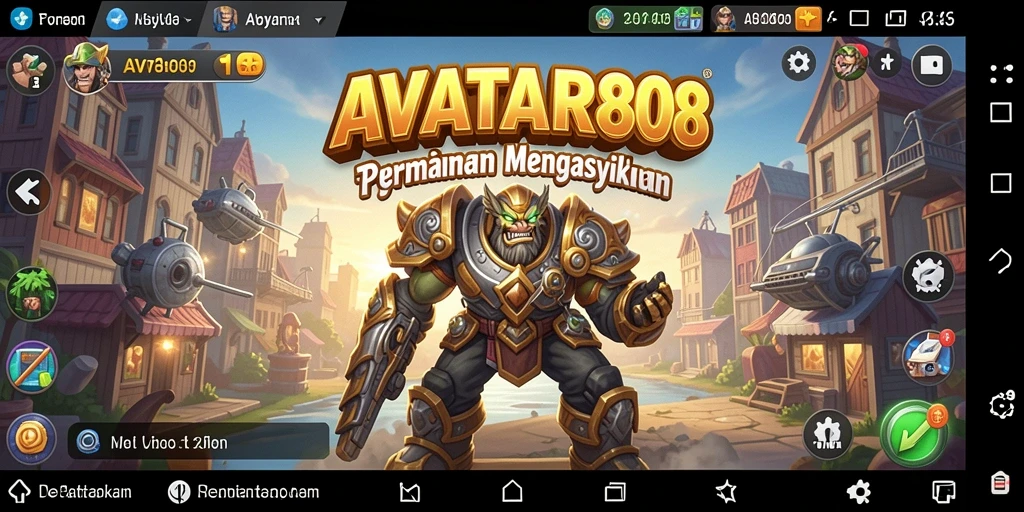 Gameplay menarik AVATAR808 dengan elemen Tycoon yang menggugah.