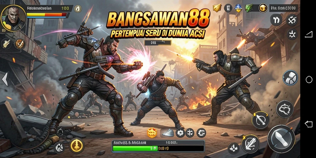 Gameplay mendebarkan dari BANGSAWAN88 yang menampilkan pertarungan seru.