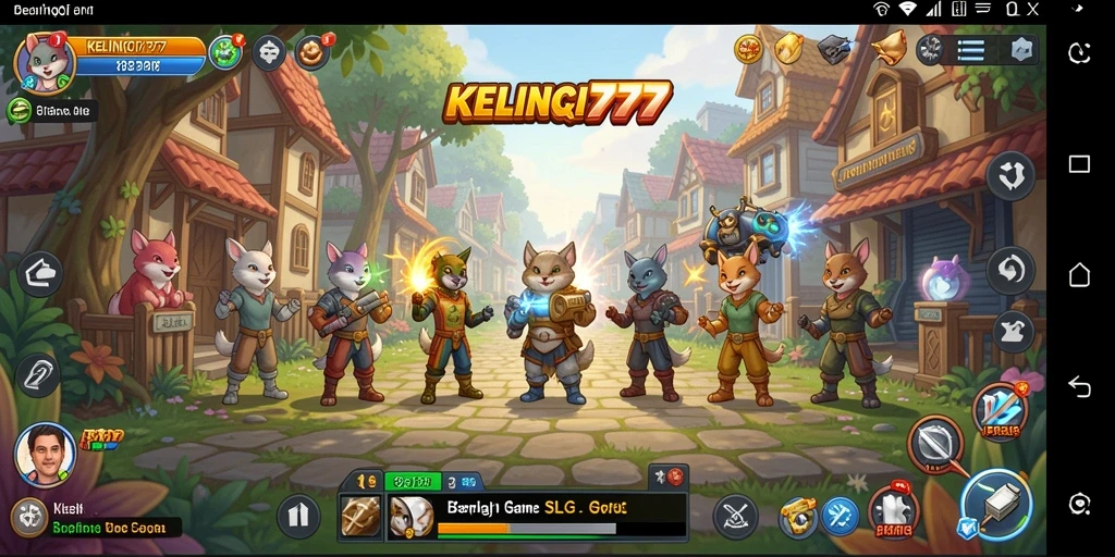 Tampilan gameplay seru dan menantang di KELINCI777.