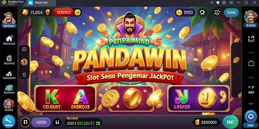 Tampilan gameplay seru dari game slot PANDAWIN.