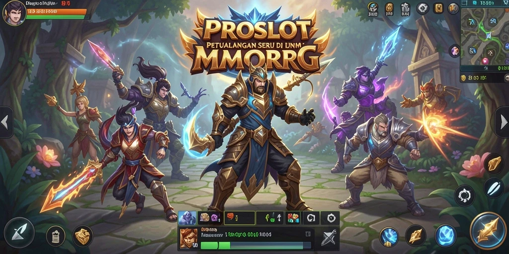 Tampilan gameplay PROSLOT yang menakjubkan dan mendebarkan.