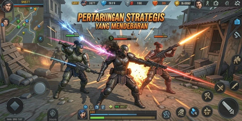 Tampilan menarik dari gameplay SR877 yang memukau.