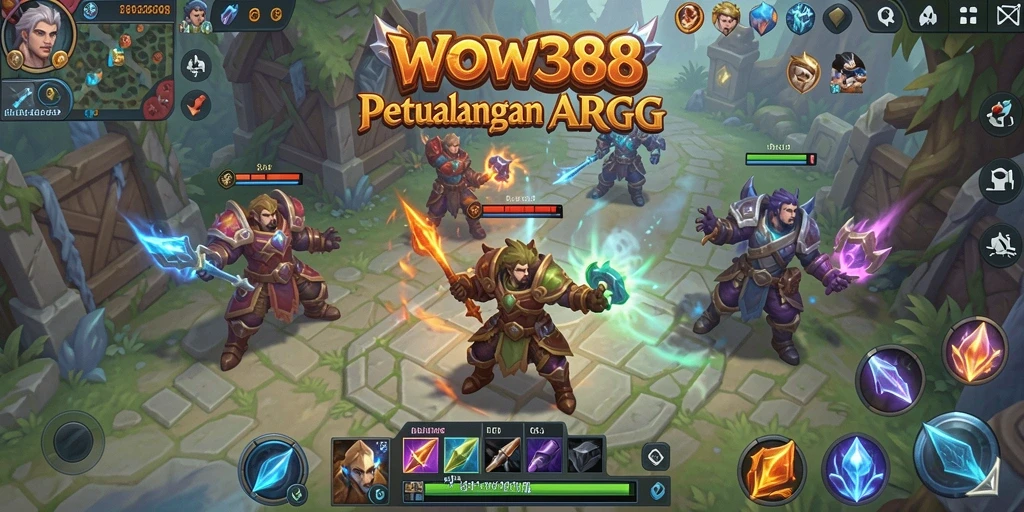 Gameplay WOW388 menampilkan pertempuran seru dalam dunia ARPG.